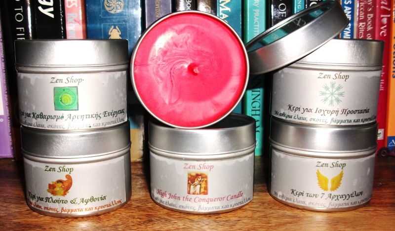 Ενεργειακό Κερί των 7 Αρχαγγέλων by Zen Shop