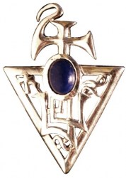 Φυλακτό Sigil of Bether με Lapis Lazuli