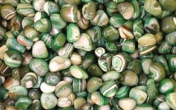 Μεγάλο Βότσαλο Πράσινος Αχάτης