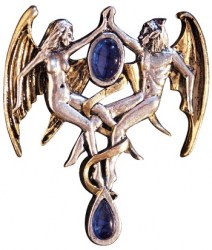 Μενταγιόν Άρης & Αφροδίτη