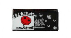 Μαύρο Πορτοφόλι Nightmare Before Christmas με Κόκκινο Jack