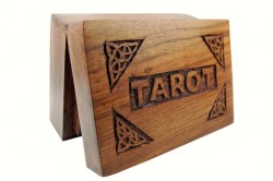 Ξύλινο Κουτί για Τράπουλες Ταρώ