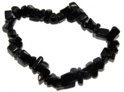 Βραχιόλι Χαλίκι Οψιδιανός