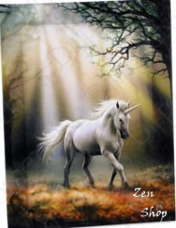 Πίνακας σε Καμβά Glimpse Unicorn