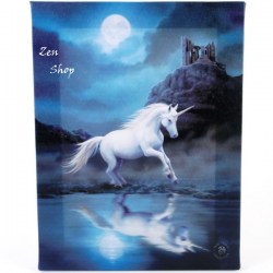 Πίνακας σε Καμβά Moonlight Unicorn
